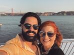 Joana Latino e o namorado, João Graça