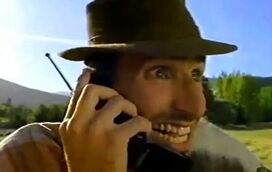 O anúncio da Telecel: "Tou Xim! Um momento... é para mim!"