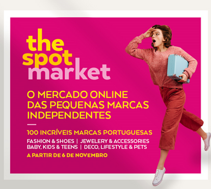 THE SPOT MARKET o novo mercado online com 100 Happy Independent Brands!