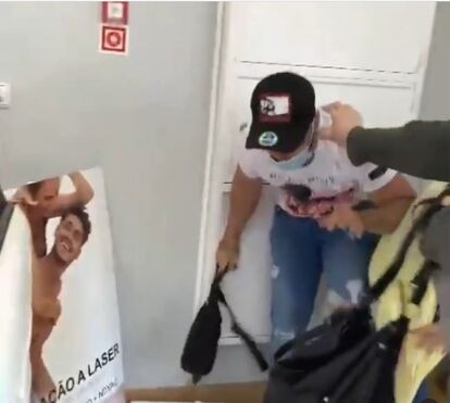 Chocante! Leandro publica vídeo das agressões 