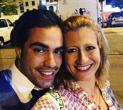 As imagens de Joana Latino e o noivo, João Graça