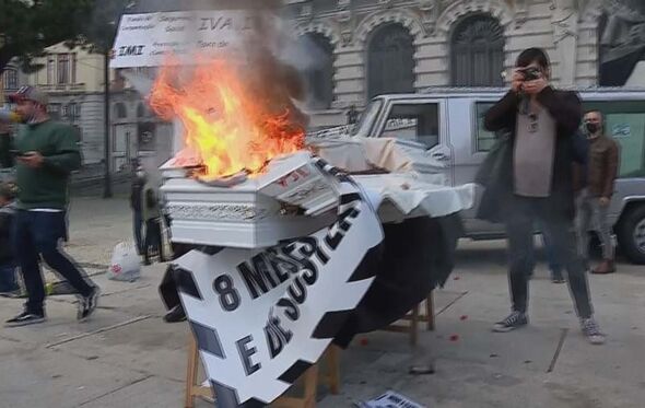 Manifestação no Porto