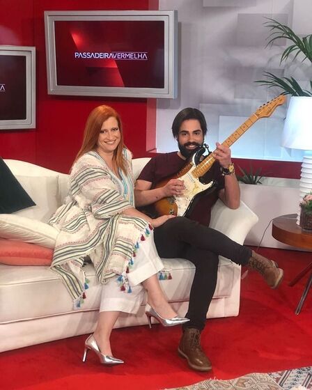 Joana Latino e o namorado, João Graça