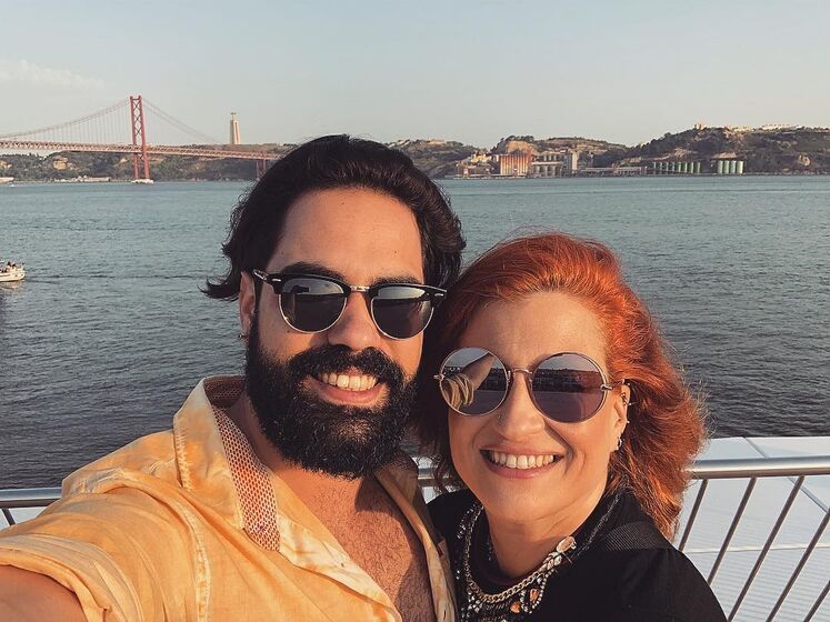 Joana Latino e o namorado, João Graça