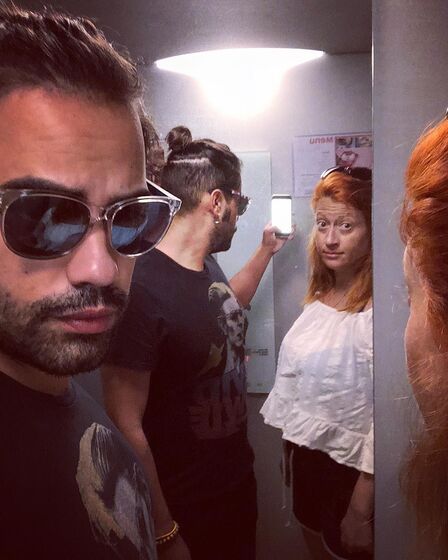 Joana Latino e o namorado, João Graça