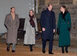 Isabel II, Carlos, Camilla, William, Kate, Eduardo, Sofia, natal, família real britânica