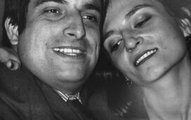 Isabel Moreira com o irmão falecido, Nuno Moreira