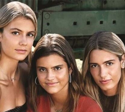 As bonitas filhas de Luís Figo e Helen Svedin