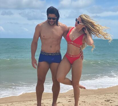 Só love! As férias apaixonadas de Hulk e Camila Ângelo no Brasil depois das polémicas