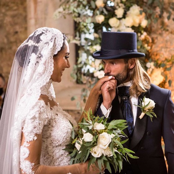 Finalmente! As imagens do casamento de Pedro Guedes e Kelly Baron