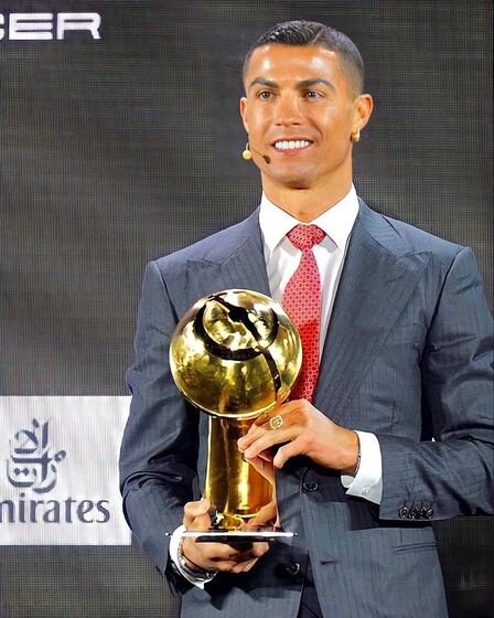 Cristiano Ronaldo no Dubai