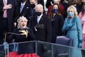 Lady gaga, cantora, hino, joe biden, tomada de posse, presidente