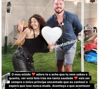 Jéssica Fernandes declara-se a Renato após desilusão com final do 'Big Brother'