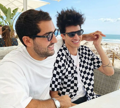 É paixão assolapada! Luís Borges deseja feliz aniversário ao novo namorado milionário com novas fotos dos dois