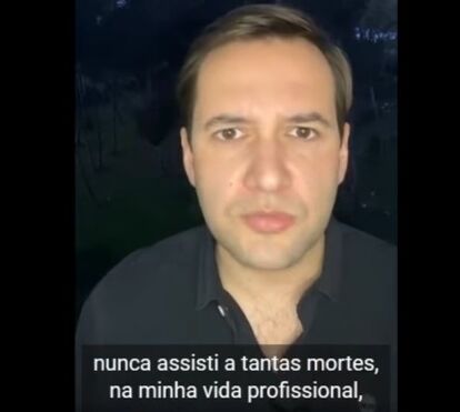 Médico e político Ricardo Batista Leite deixa alerta desesperado: 'Nunca vi morrer tanta gente num só turno de 12 horas'