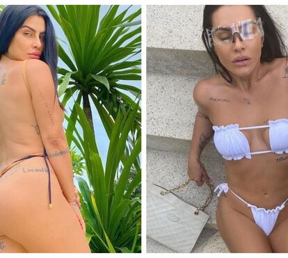 Irreconhecível! Cleo Pires mostra-se em biquíni…. e muito mais magra