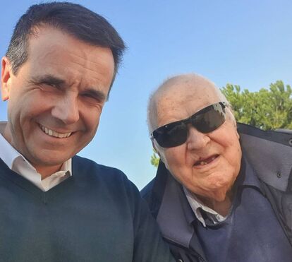 Jorge Gabriel faz relato emocionado da despedida ao pai: 'Foram talvez 5 minutos'