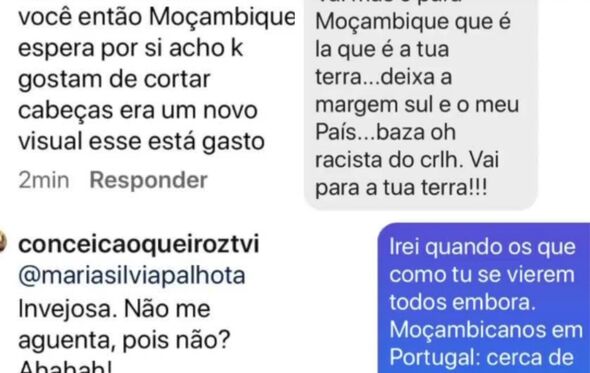 Ataques racistas a Conceição Queiroz