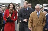 Kate Middleton, William, Charles, Carlos