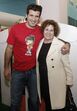 Luís Figo com os pais