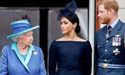 Isabel II, Harry, Meghan