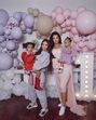 A festa de aniversário da filha de Natalie Halcro, com Kim Kardashian