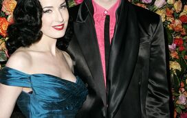 O casamento de Marilyn Manson e Dita Von Teese