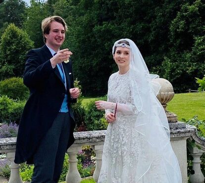 As mais belas imagens do casamento da princesa Raiyat da Jordânia