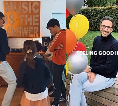 Que animação! Pedro Ribeiro dança com os filhos na festa do seu 50.º aniversário