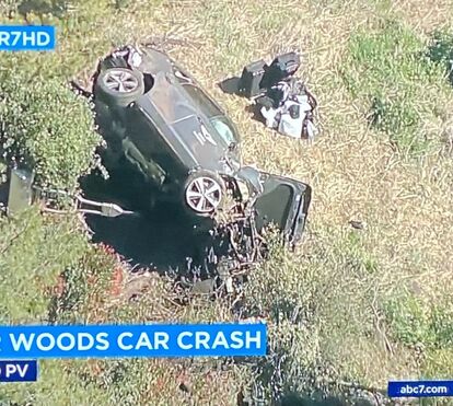 Tiger Woods está em estado grave e teve de ser operado após acidente de carro em Los Angeles