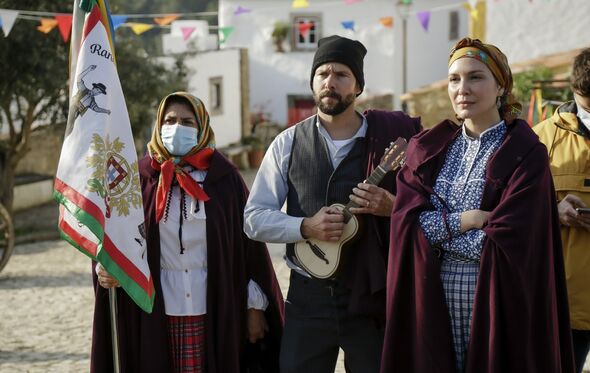 Cena da novela 'A Serra'