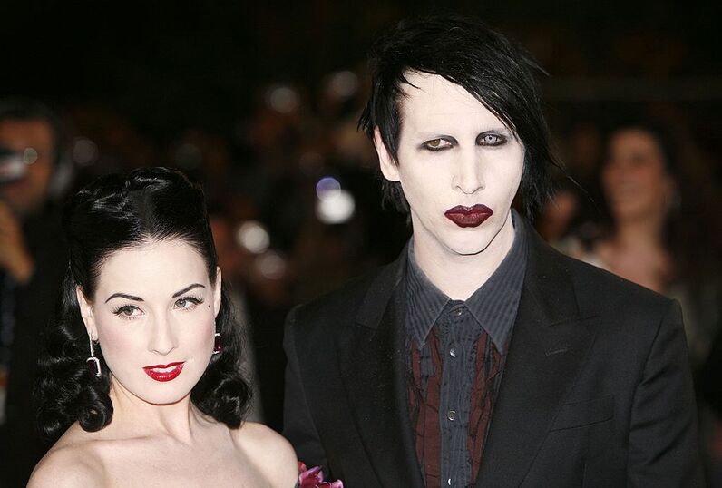 Marilyn Manson, dita von teese