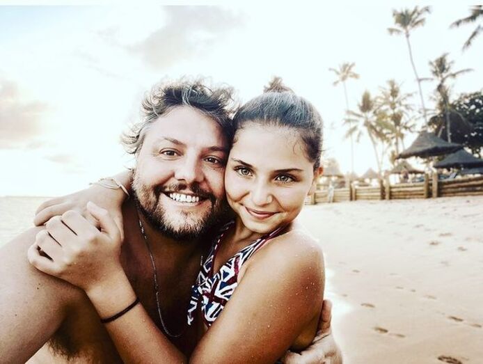 César Mourão, filha
