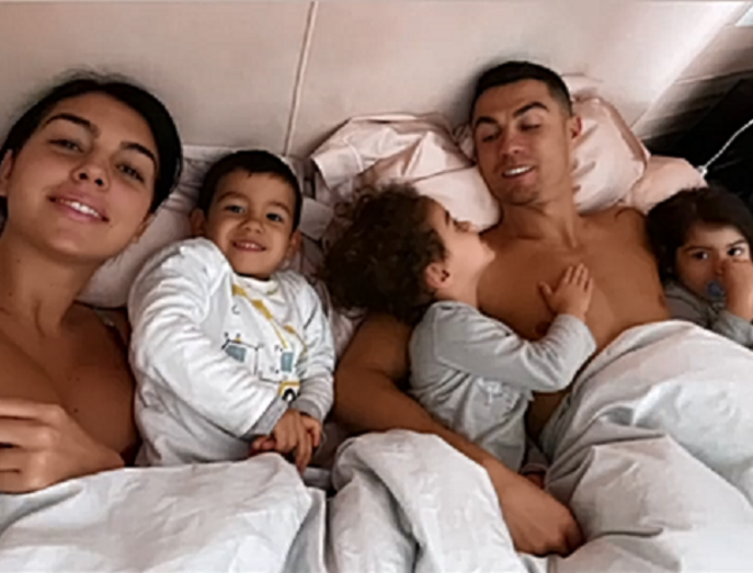 georgina, ronaldo, filhos