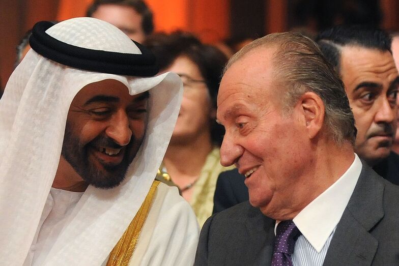 Mohammed bin Zayed Al Nahyan, juan carlos