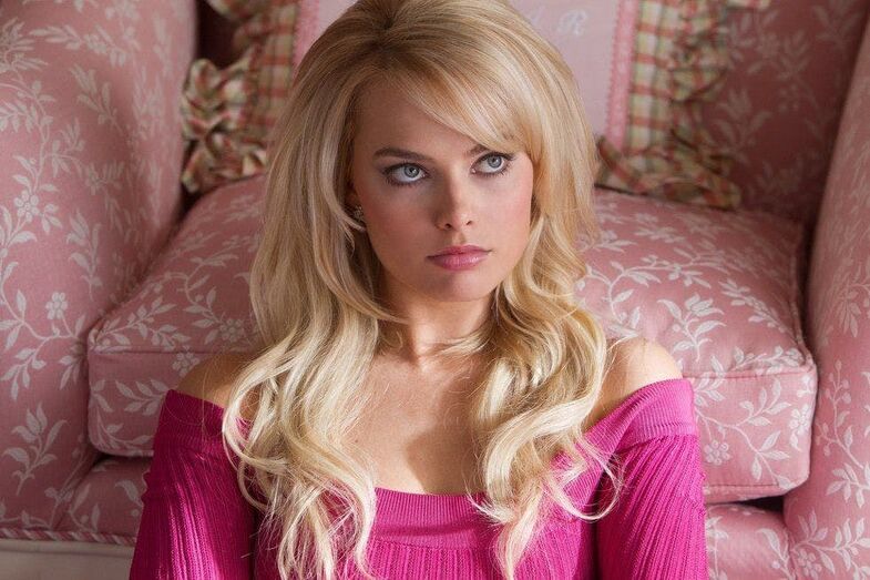 Margot Robbie em 'O Lobo de Wall Street'