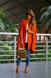 Roupa colorida