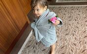 As brincadeiras do filho de Jessica Athayde nos Açores