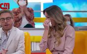 Em lágrimas. Ágata Rodrigues, a nova apresentadora do Manhã CM da CMTV fica emocionada com surpresa