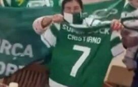Dolores Aveiro faz publicidade ao regresso do filho Cristiano ao Sporting