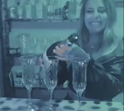 As imagens da festa polémica de Joana, do 'Big Brother'