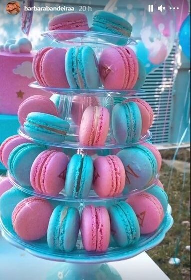 Bárbara Bandeira faz chá revelação para o bebé de Angie Costa