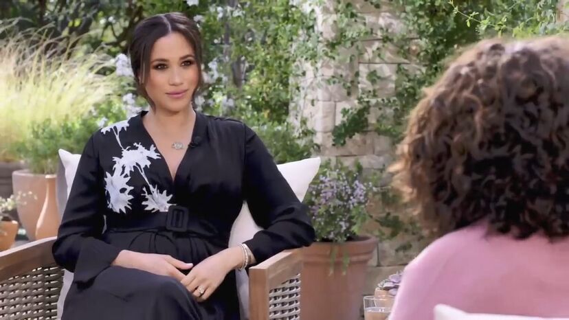 Meghan em entrevista a Oprah