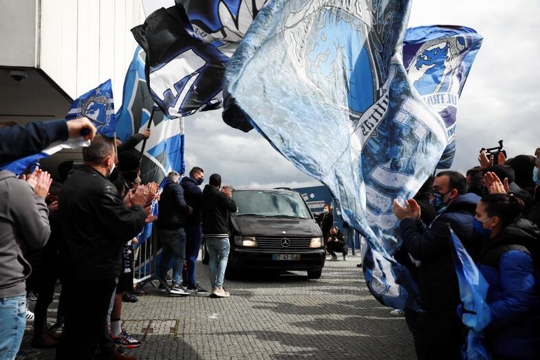 O último adeus a Alfredo Quintana no Dragão