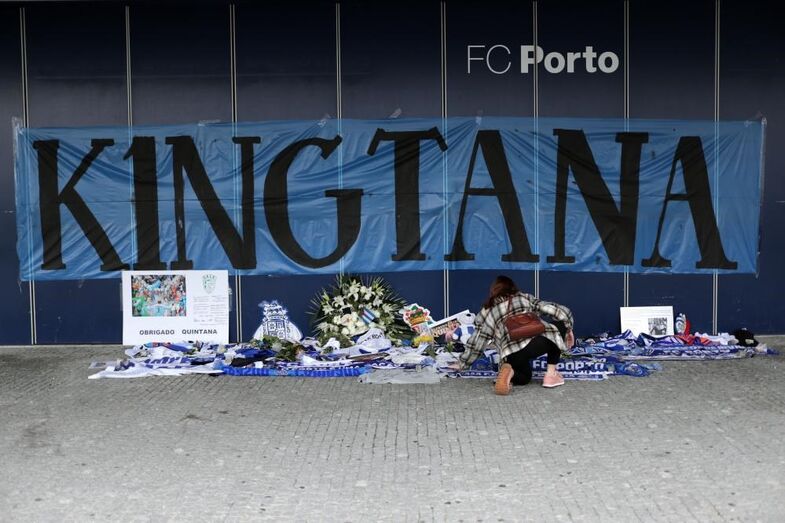 O último adeus a Alfredo Quintana no Dragão