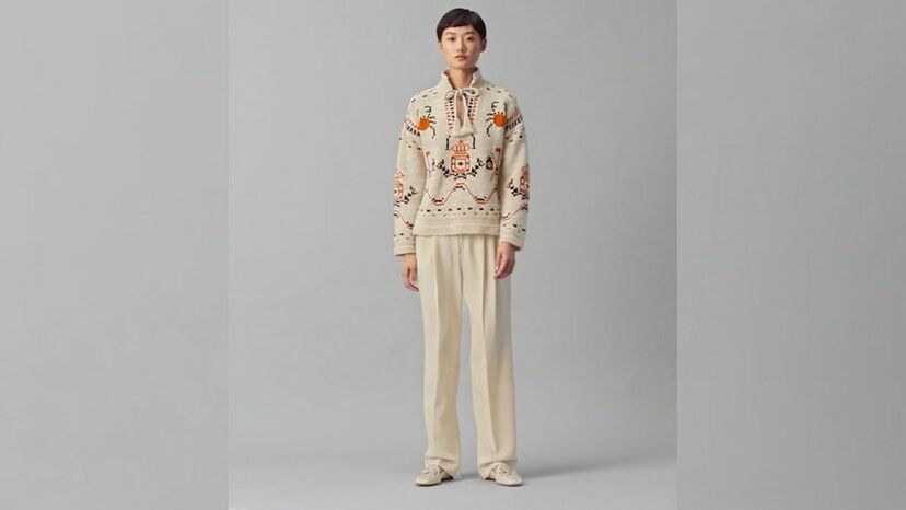 Tory Burch, camisolas poveiras