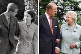 Príncipe Philip e a rainha Isabel II