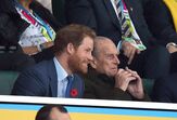 Príncipe Philip e o príncipe Harry