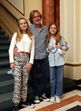 Alexandra Piet-Hein no teatro em família com a filha Margarida