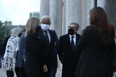 Jorge Coelho, velório, basílica da Estrela, António Costa, Fernanda Tadeu, Jorge Lacão